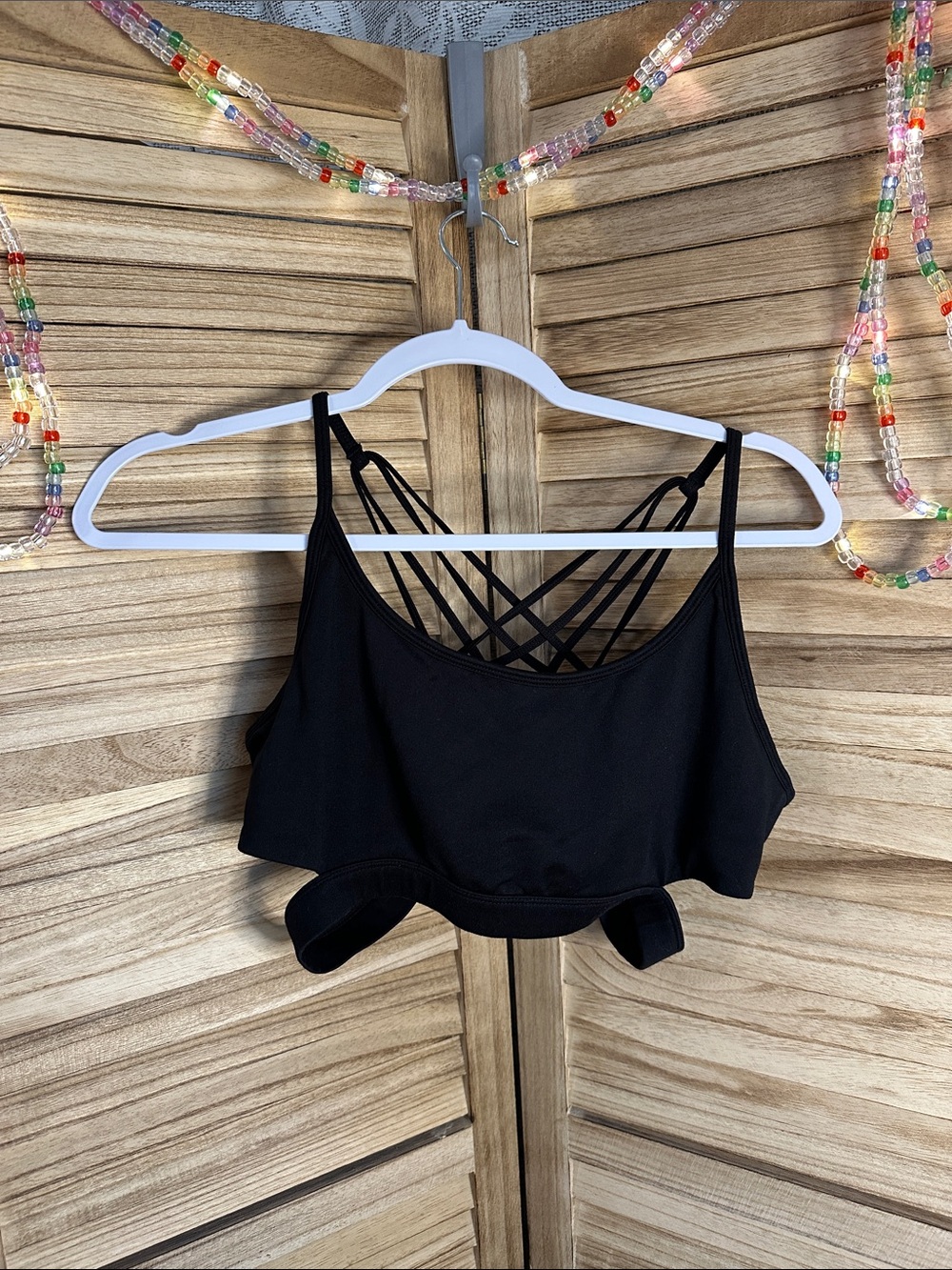 Everlast Black Strappy Sports Bralette